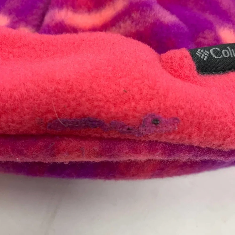 Columbia pink fleece winter‎ hat